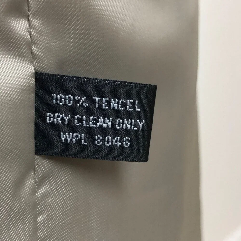 Alfani Blazer Sport Coat Men‎ 42R Tan Tencel NWOT Single Ventless Office Career